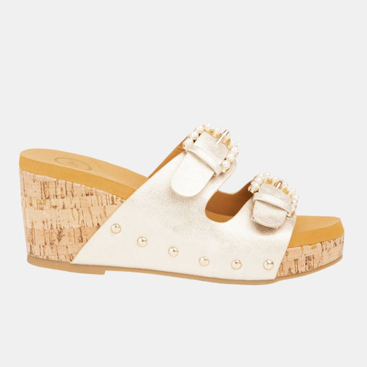 Brianna Cork Wedge