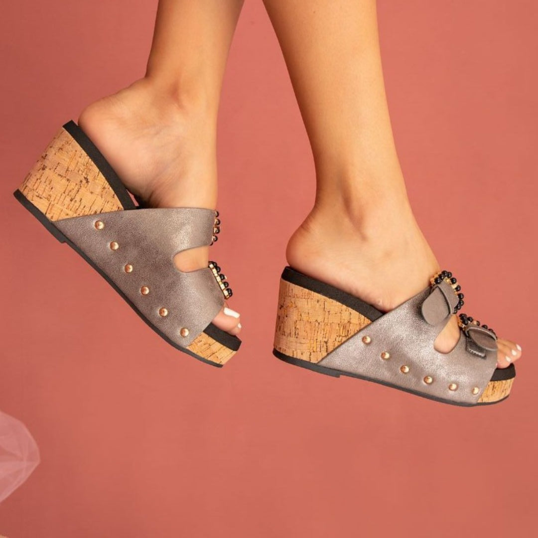 Brianna Cork Wedge